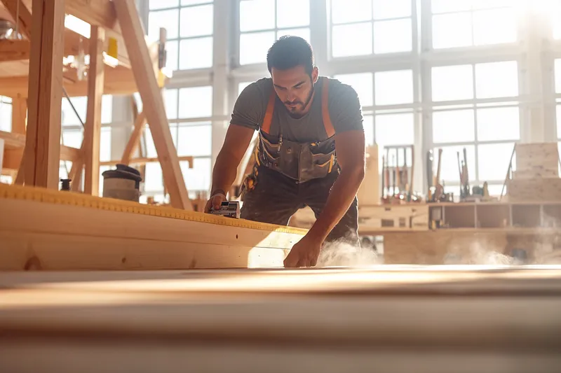 como nivelar un entrepiso de madera