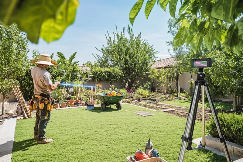 como nivelar un jardin