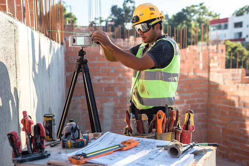 como nivelar un muro